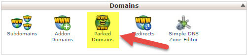  اتصال دامنه اضافی به وب سایت(Park Domain) در cPanel